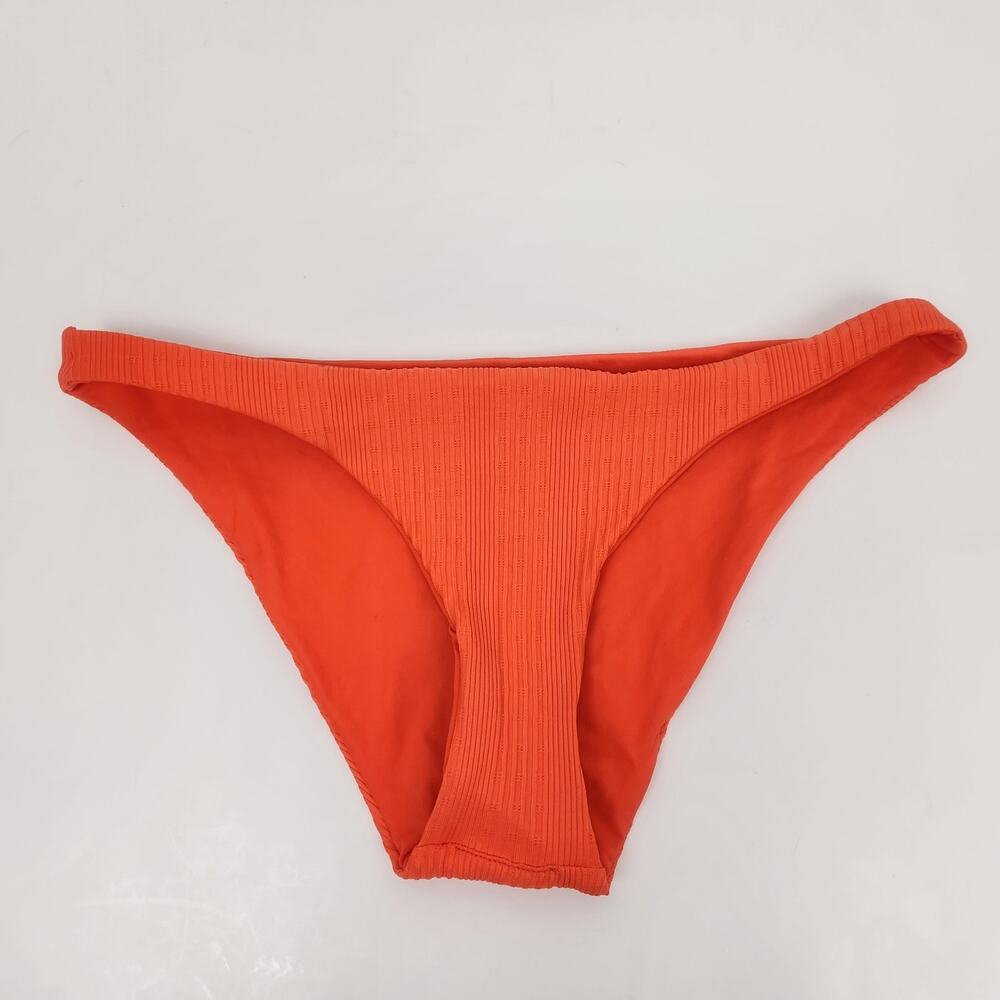 L*Space Camacho Bikini Bottom in Poppy Orange Size Small